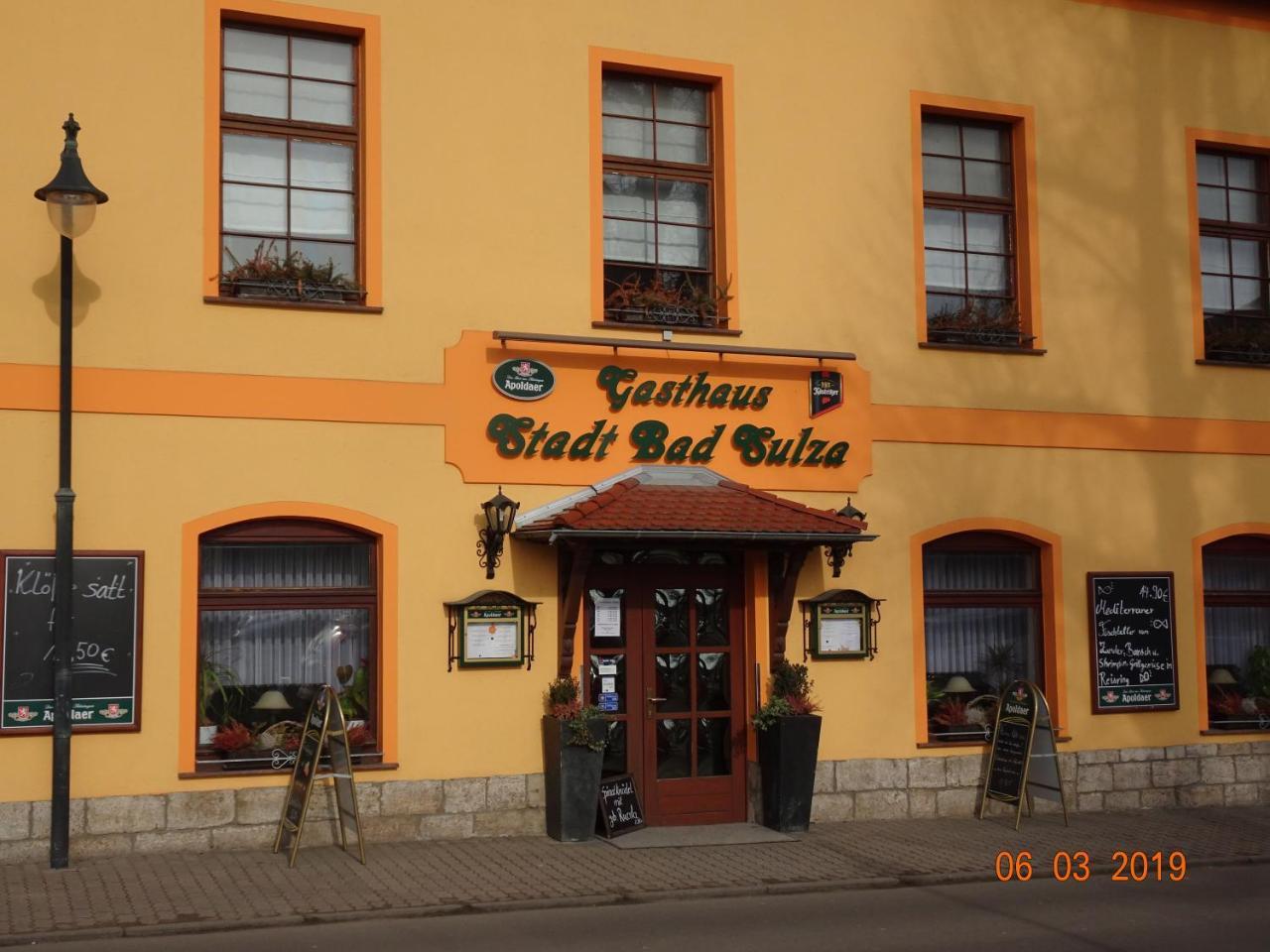 Gasthaus Stadt Бад-Зульца Экстерьер фото